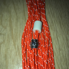 Keramische halsband Reflecterend neon oranje